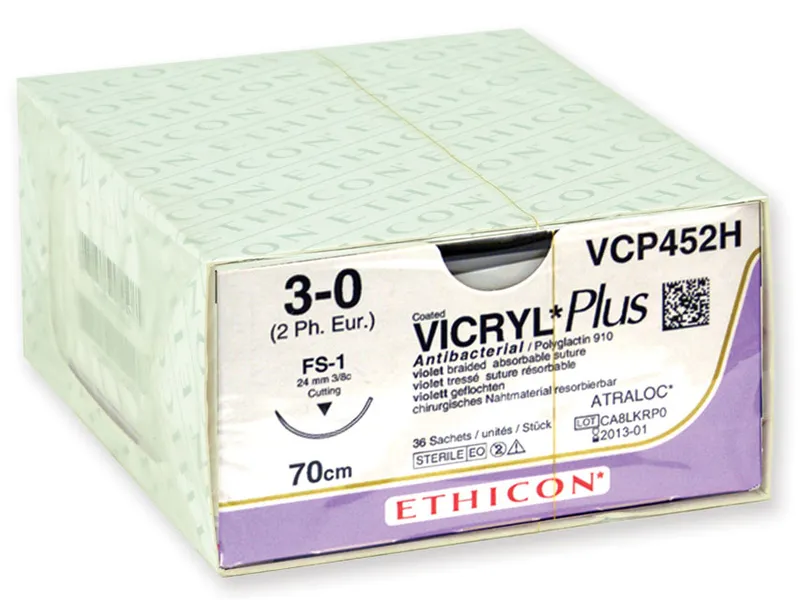 [A00098858] - sutura assorbibile ethicon vicryl plus 2/0 ago 24 mm Gima