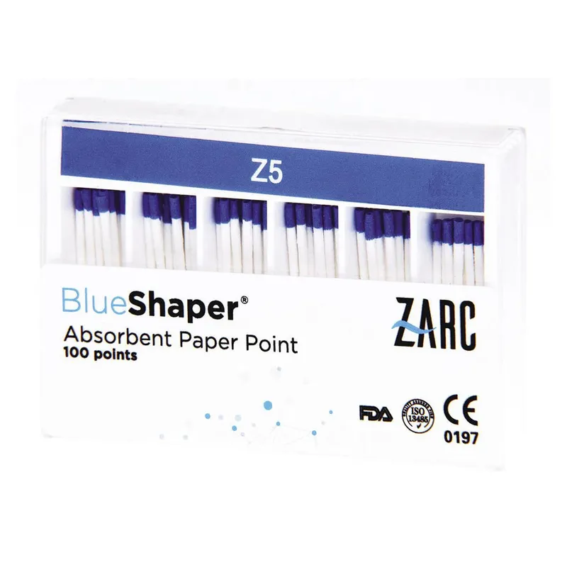 [A00165491] - PUNTE DI CARTA BLUESHAPER Z5 BLU - 100pz ZARC4ENDO