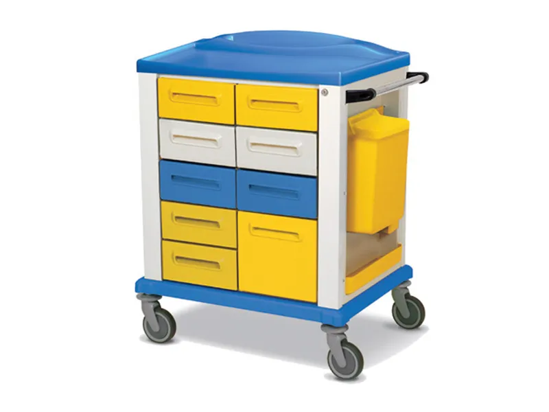 [A00011557] - Carrello basic - standard con 8 cassetti