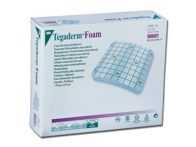[A00060810] - tegaderm 3m foam 10x10 cm - non adesivo