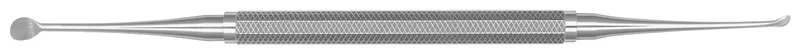 [A00122457] - Curette chirurgica [molt #2/4 man #522] Hu-Friedy
