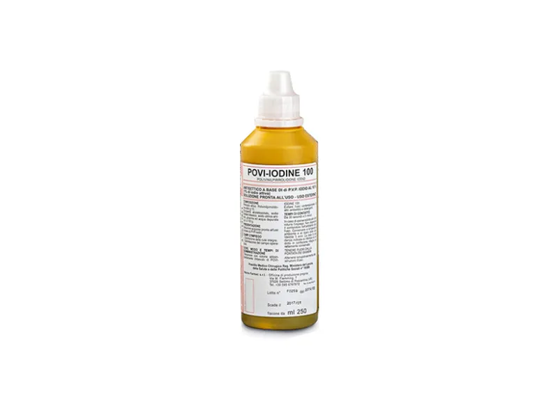 [A00167976] - px9 povi-iodine 100 antisettico - 250 ml - biocida - it  esaurito Gima