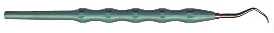 [A00118389] - Curette manico DMS-Verde c/punta destra Deppeler