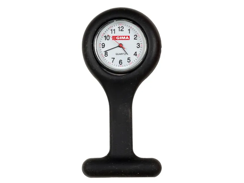 [A00098620] - orologio per infermieri rotondo nero Gima