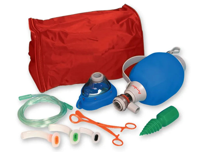 [A00013532] - Pallone ambu mark iv in sacca - con accessori