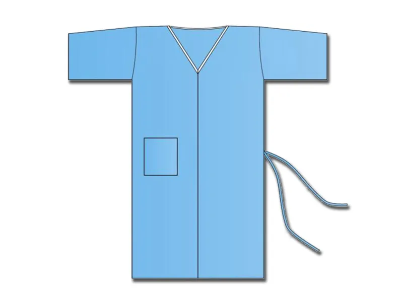 [A00060048] - kimono monouso tnt - colore blu