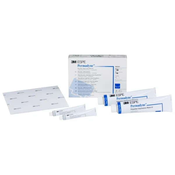 [A00117931] - PERMADYNE L Elastomero a base di polietere a bassa viscosità per impronte [2 x pasta base 120 ml+2 x catalizzatore 15 ml] colore Blu [30750] 3M Espe