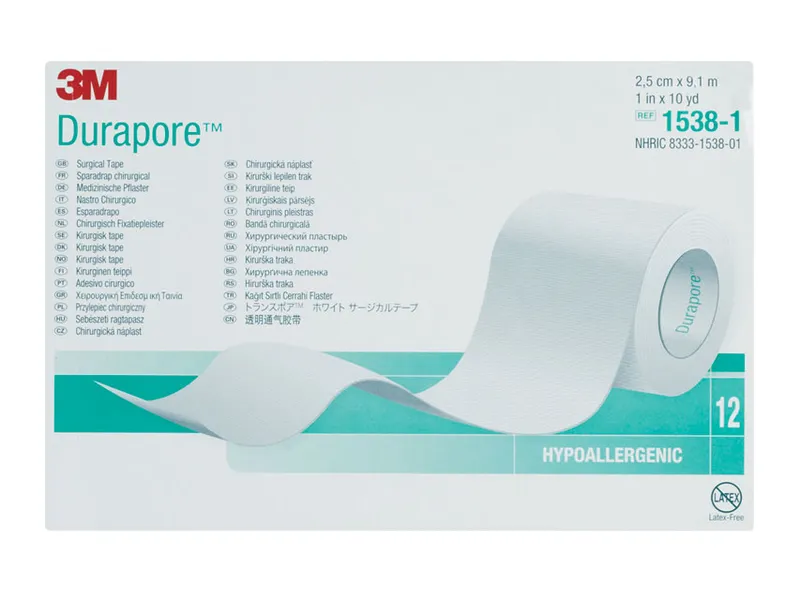 [A00010234] - Durapore 3m - h 25 mm x 9,14 m