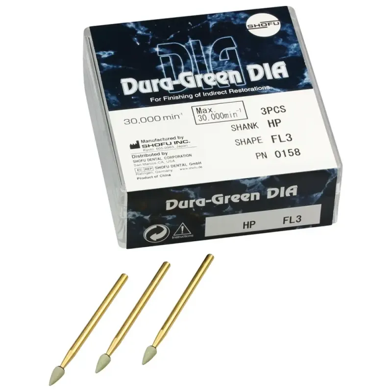 [A00076715] - Dura-Green Dia HP FL3 Shofu [0158] Shofu
