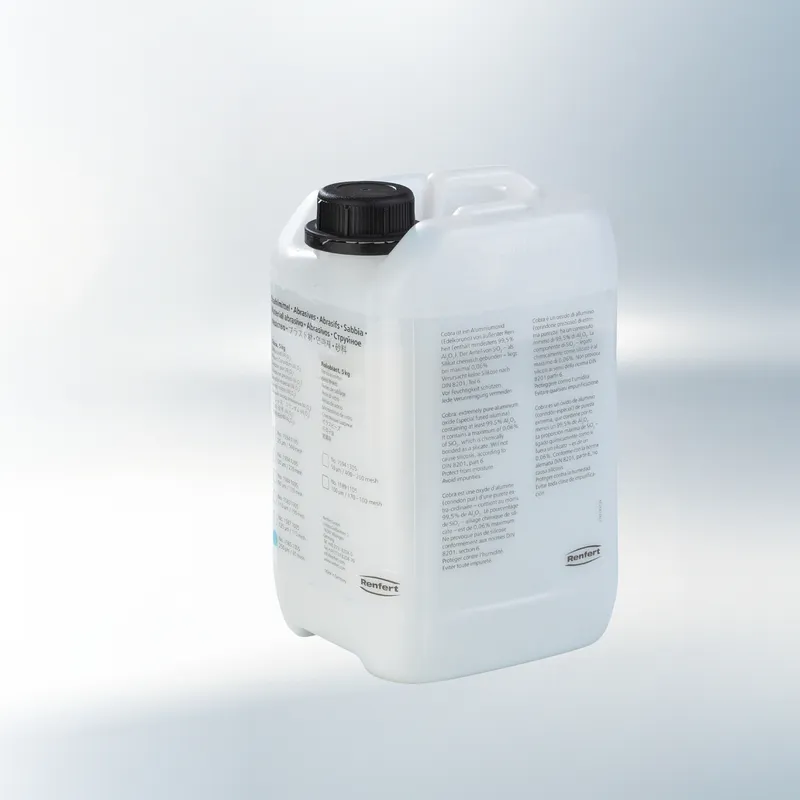 [A00065200] - COBRA Ossido d'alluminio [90µm] bianco [5 kg] Renfert