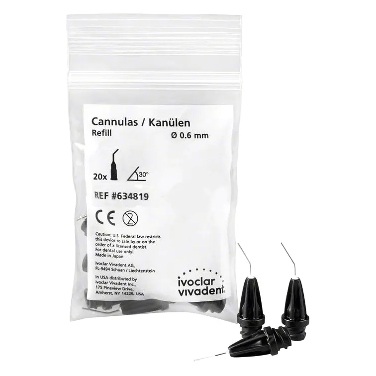 [A00119356] - Cannule nere luerlock 0,6mm - 20pz Consorzio ONDA