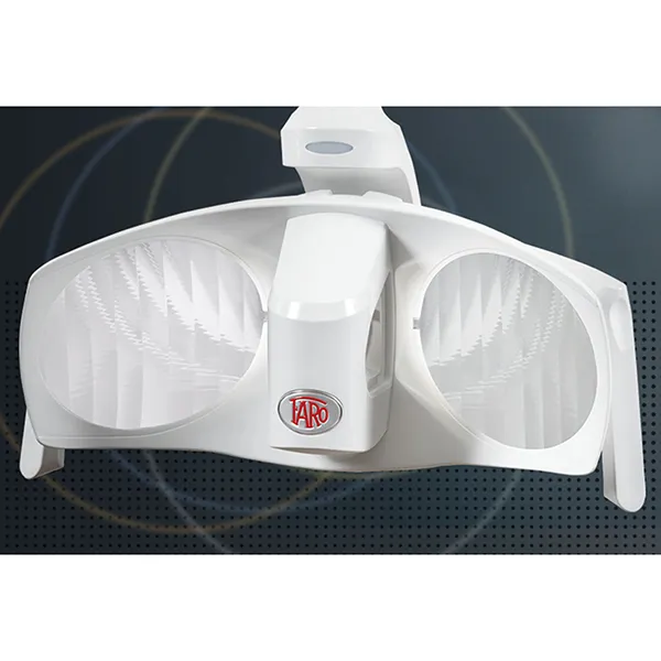 [A00140617] - EVA THEIA TECH Lampada operatoria Led [applicazione a riunito - BC550 BP820] con braccio [lunghezza 810 mm] c/illuminazione [lunghezza 550 mm] senza trasformatore con on/off da faretra Faro