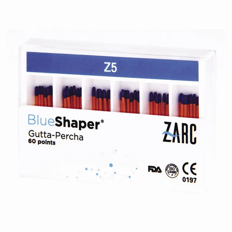[A00165488] - PUNTE DI GUTTAPERCA BLUESHAPER Z5 BLU - 60pz ZARC4ENDO