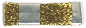 [A00113848] - S268 Pennellessa nettafrese piatta in ottone standard [27x60mm] Inline