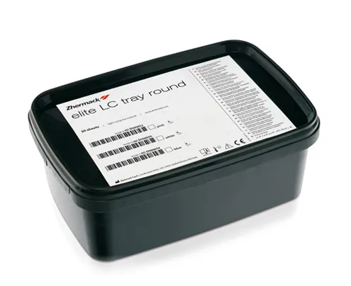 [A00134683] - elite lc tray round pink 50pz
