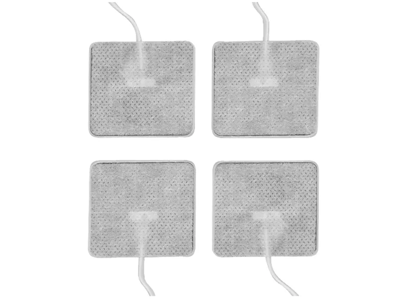 [A00010468] - Elettrodi per elettrostimolatore [46x47 mm] pregellati completi di cavo Gima