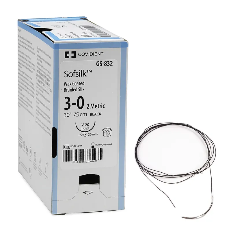 [A00166013] - SUTURE SOFSILK KV5 1/2C VS-863 3-0 - 36pz IDS