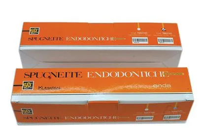 [A00126644] - ENDO SPONGE Spugnette monouso [25 pz] in poliuretano espanso per la pulizia degli strumenti endodontici [Ø50x10 mm] Kumapan