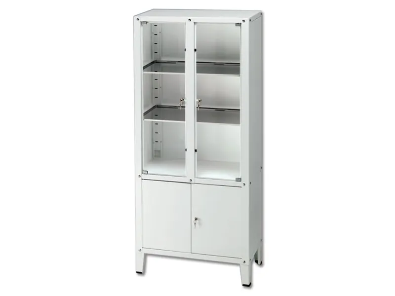 [A00099286] - vetrina value a 4 ante vetro temperato Gima