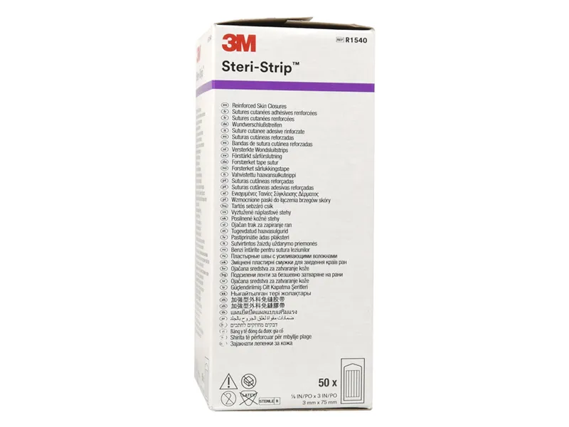 [A00009648] - Steri-strip 3m - 75 x 3 mm