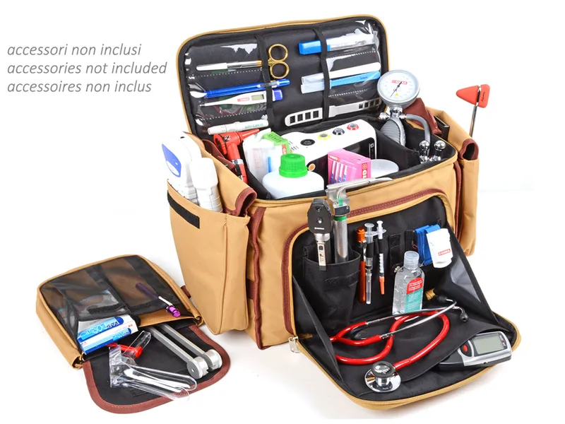 [A00011330] - Borsa "utility" - cordura - savana