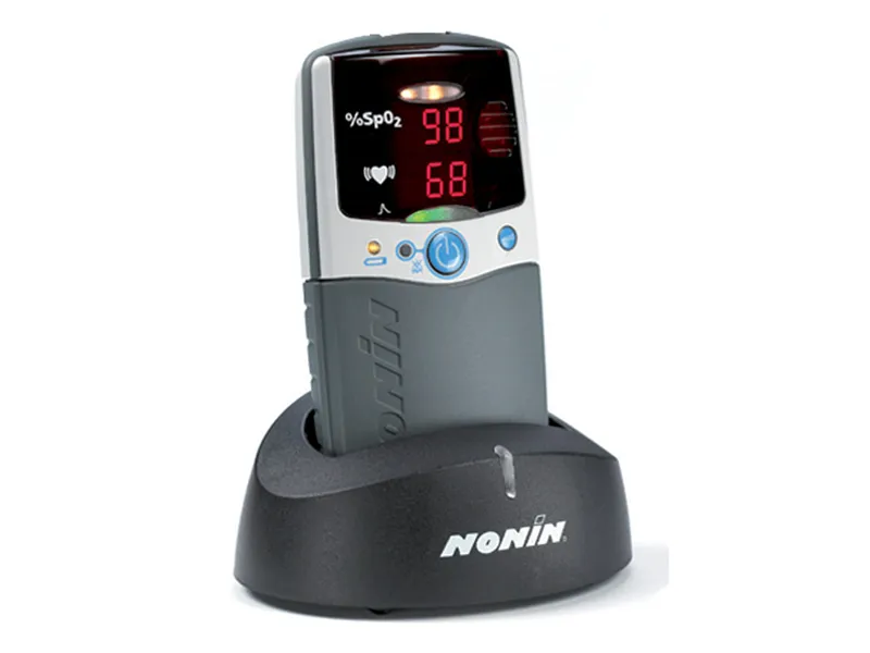 [A00060843] - base di ricarica nonin con pacco batteria per 35086