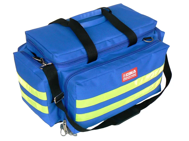 [A00011341] - SMART Borsa emergenza/pronto soccorso [medium] in cordura colore blu [vuota] Gima