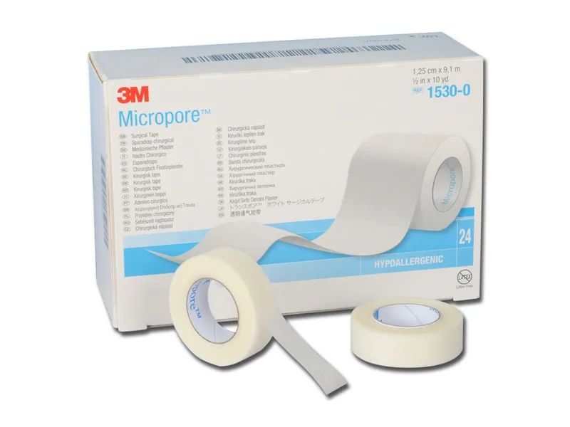 [A00010115] - Micropore 3m - h 12,5 mm x 9,14 m