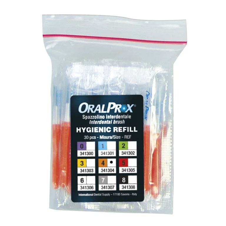 [A00146190] - scovolini oralprox refill - 30pz - misura 4ids