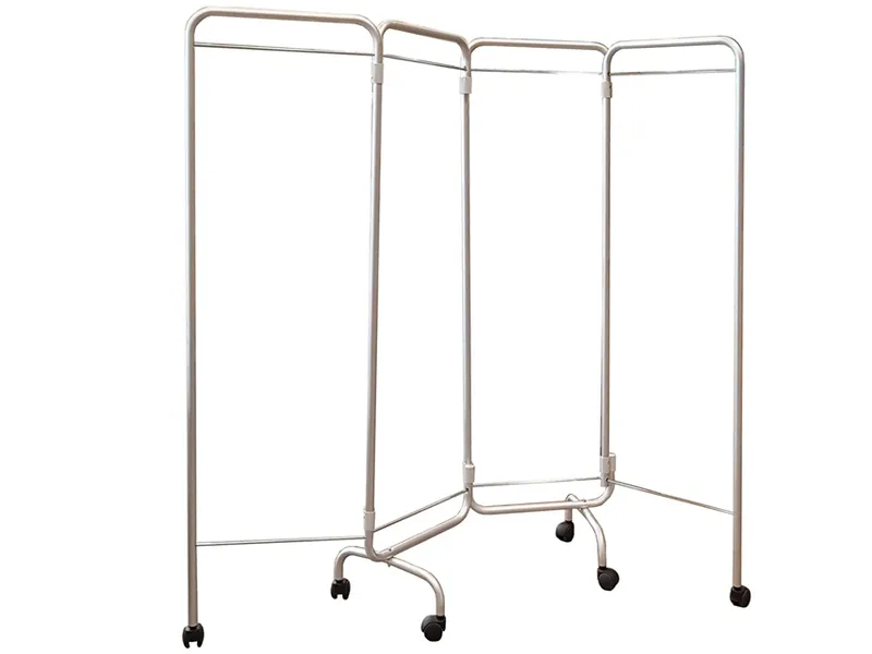 [A00014240] - Paravento a 4 ante con ruote - senza tende