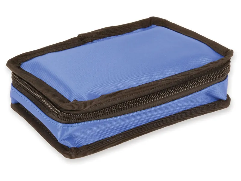 [A00011395] - Mini diabetic bag vuoto - nylon blu