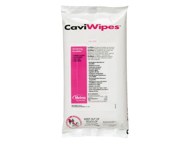 [A00142767] - caviwipes flat pack 45 salviette - 20pzkerr