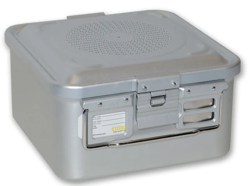 [A00014007] - Container con filtro piccolo h150 mm - grigio