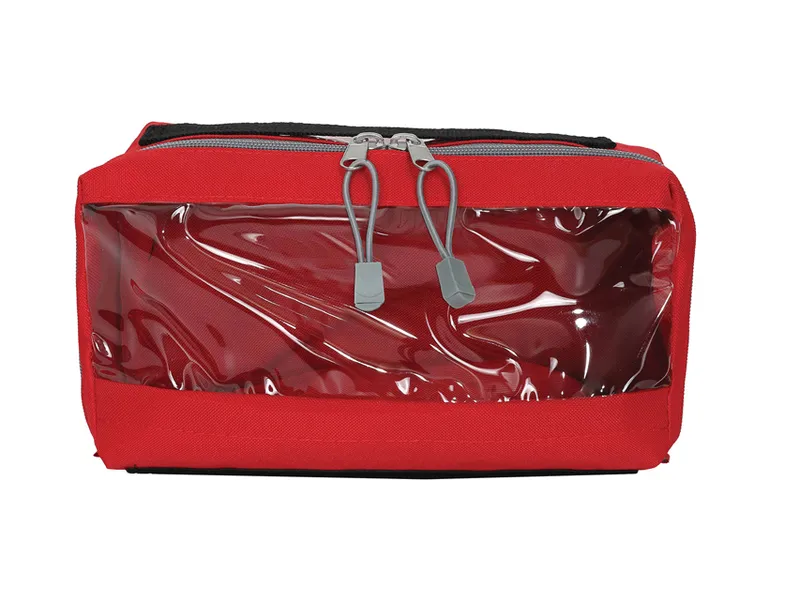 [A00011355] - Borsetta e2 - rettangolare con finestra - rossa