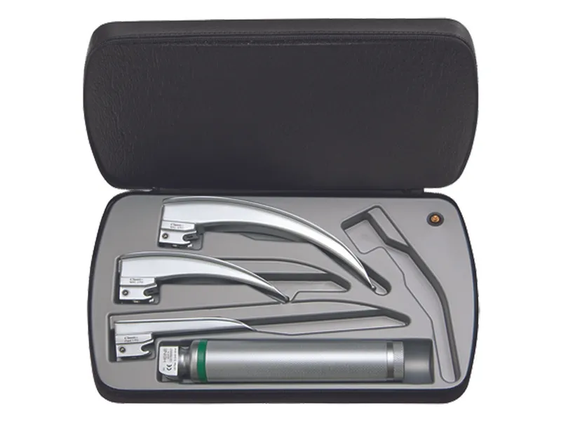 [A00013638] - Set laringo f.o. heine classic+ - 3 lame