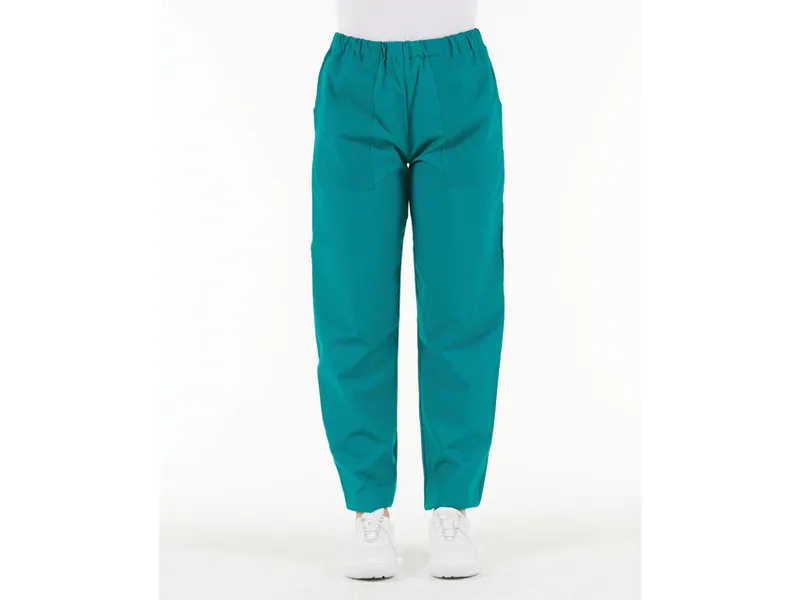 [A00010820] - Pantaloni cotone - verdi - xs