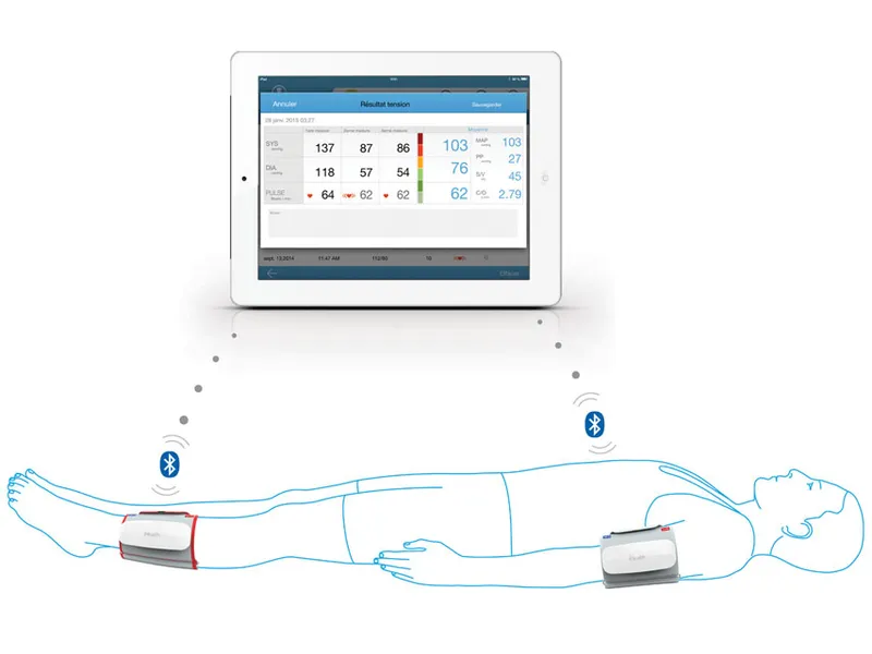 [A00051988] - CARDIO LAB iHEALTH Sistema di controllo cardiovascolare wireless Andon Health