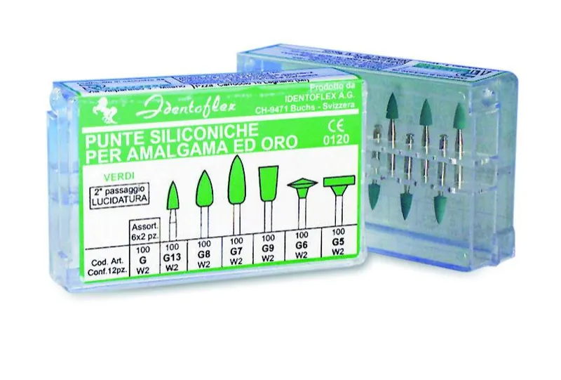 [A00123782] - Gommini ra identoflex - 12pz - g13 verdi Consorzio ONDA