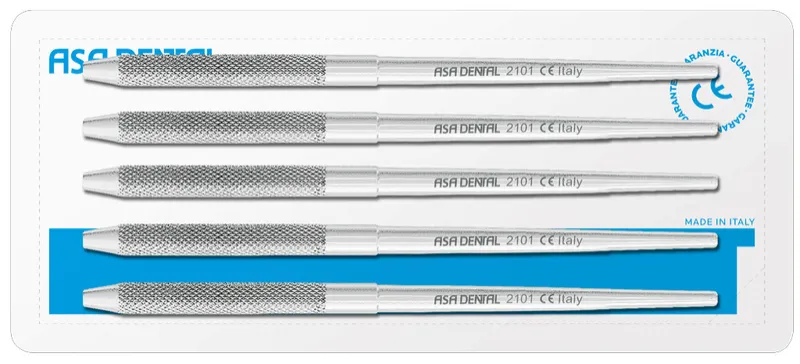 [A00112626] - MANICI SPECCHIETTI [Serie 5] Impugnatura anatomica rotonda e attacco con filettatura metrica europea [2101] Asa Dental