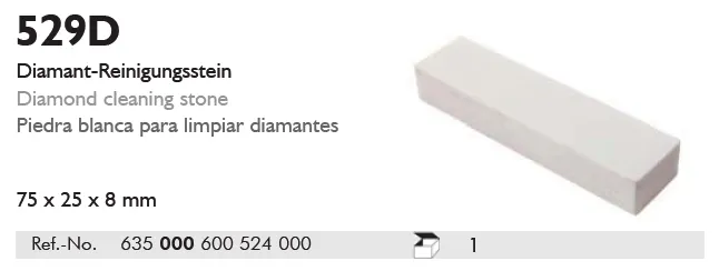 [A00143778] - pietra bianca per la pulitura degli strummeisinger