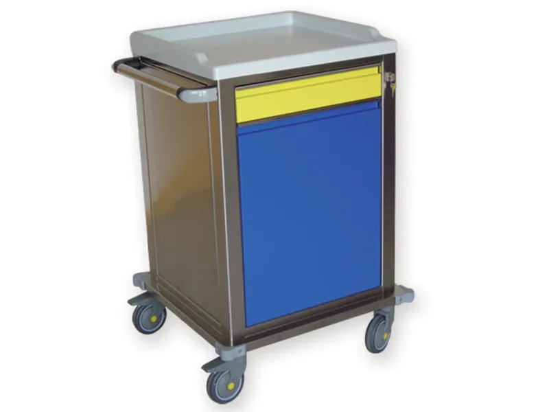 [A00014260] - Carrello modulare inox - 1+1 cassetti