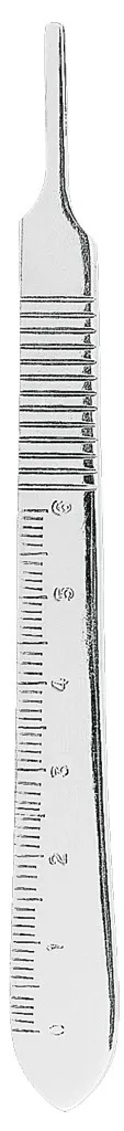 [A00112645] - Manico per bisturi fig. 3G piatto standard millimetrato [0350–3G] Asa Dental