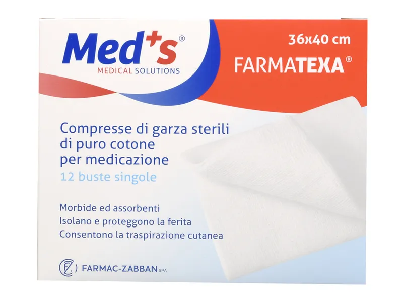 [A00167815] - compresse garza cotone 36x40 cm - scatole da 12 Gima