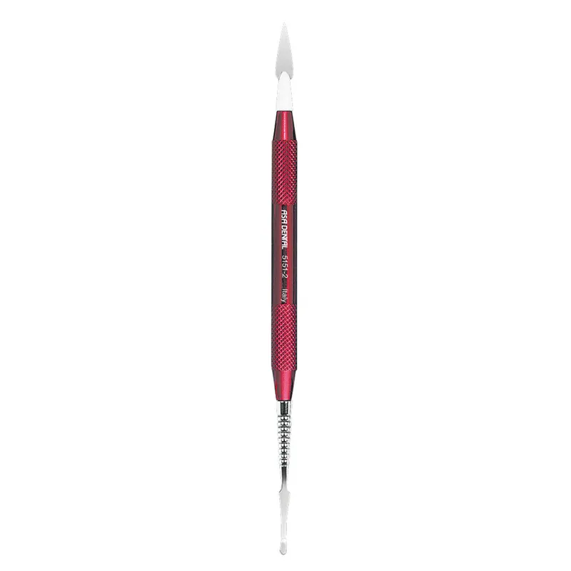 [A00113710] - Strumento per ceramica + 2 punte - manico rosso Consorzio ONDA