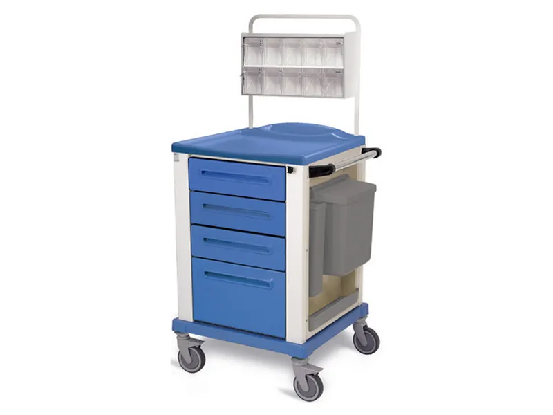 [A00061063] - carrello medicazione - piccolo - blu
