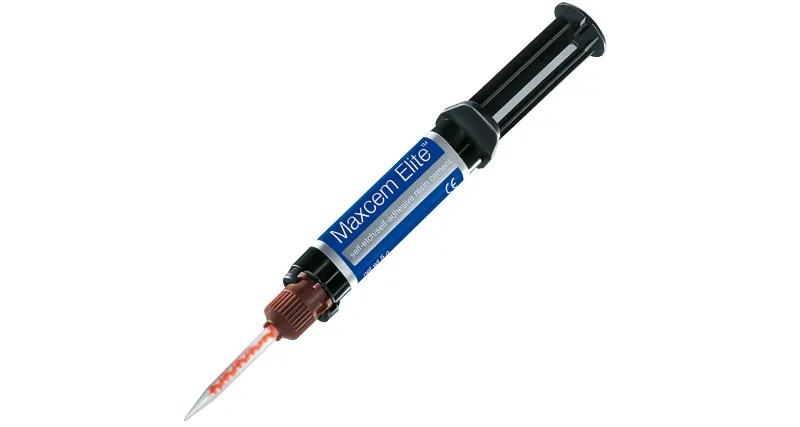 [A00114132] - MAXCEM ELITE Refill emento resinoso autoadesivo e automordenzante in siringa automix [2x5gr] Kerr