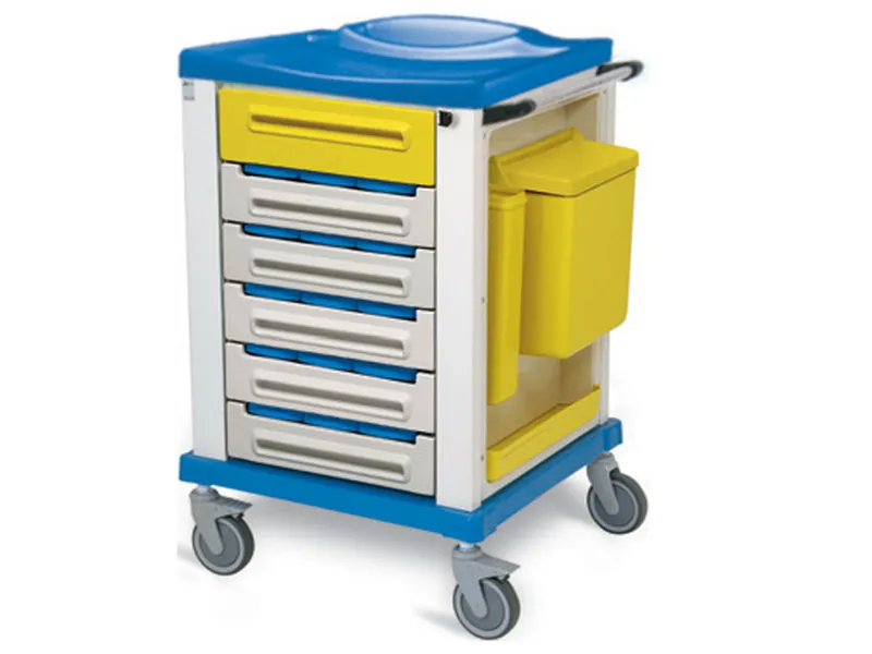[A00011576] - Carrello farmacia small - 15 scomparti