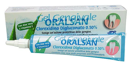 [A00118745] - Oralsan gel gengivale 05% - espositore 12pz x 30ml Consorzio ONDA