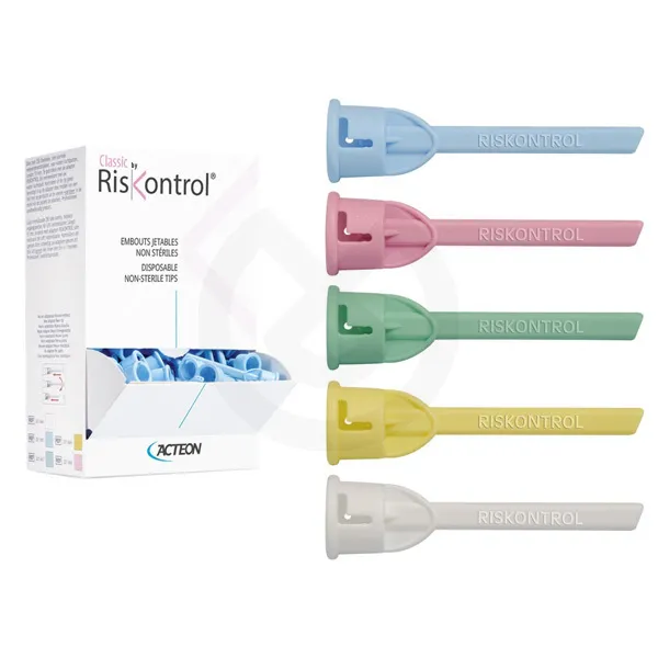 [A00188343] - RISKONTROL ADAPTER Adattatore per ugelli monouso RISKONTROL [senza ugelli] per Siringa Cefla ['13/'15] inox [200198] Pierre Rolland Acteon Group