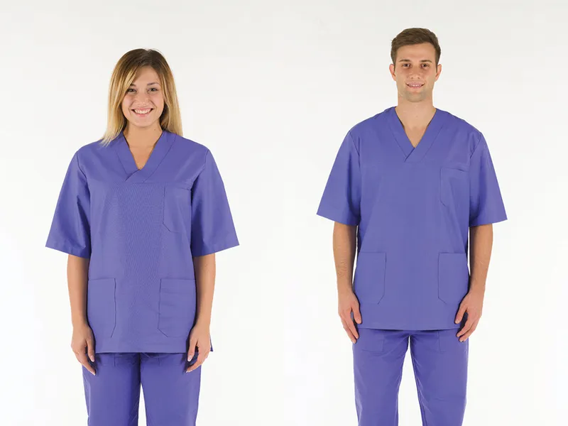 [A00010847] - Casacca cotone - azzurra - xxl